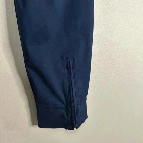 RHONE Zip Hem Commuter Blue Skinny Stretch Pants Size 30 - Picture 3 of 9